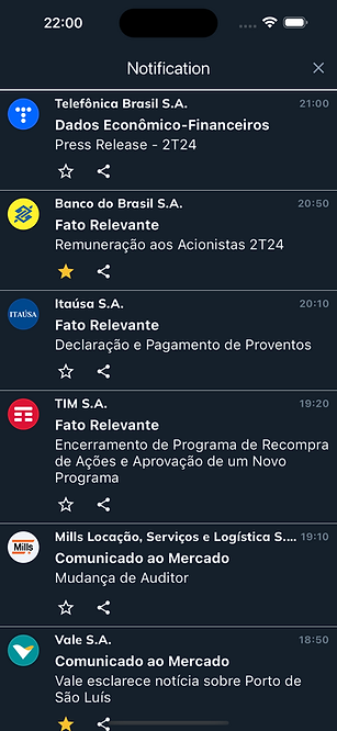 Notificações
